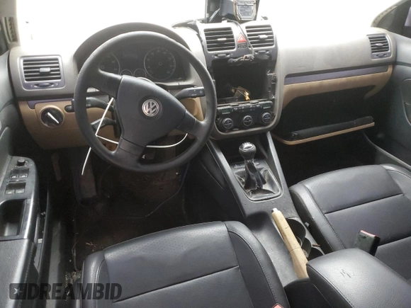 2005 Volkswagen Jetta 2.5L with VIN 3VWRF71K15M619173, listed as a Copart auction lot 54593964 with Not provided miles and Salvage title. Bid and sale history available at DreamBid. Image 8.