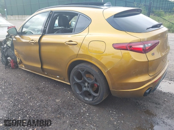 2022 Alfa Romeo Stelvio Veloce z VIN ZASPAKBNXN7D26328, wystawiony jako IAAI lot #42326409 z przebiegiem 42 494 mil mil oraz . Historia ofert i sprzedaży dostępna na DreamBid. Obrazek 3.