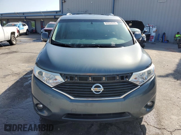 2011 Nissan Quest SL z VIN JN8AE2KP6B9009056, wystawiony jako Copart lot #62034635 z przebiegiem 132 065 mil mil oraz Czysty tytuł • Clean title. Historia ofert i sprzedaży dostępna na DreamBid. Obrazek 5.