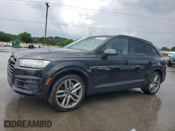 2017 Audi Q7 Prestige with VIN WA1VAAF71HD040809, listed as a Copart auction lot 59728235 with 109,168 mi miles and Salvage title. Bid and sale history available at DreamBid. Image 1.