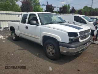 2005 Chevrolet Silverado 1500 Z71 z VIN 1GCEK19B45E330485, wystawiony jako Copart lot #59573585 z przebiegiem 163 119 mil mil oraz Szkoda całkowita • Salvage title. Historia ofert i sprzedaży dostępna na DreamBid. Obrazek 4.