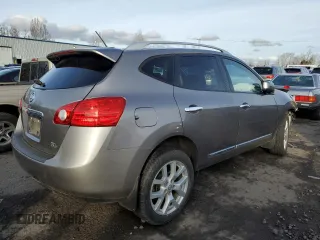 2012 Nissan Rogue S with VIN JN8AS5MT6CW267990, listed as a Copart auction lot 45993685 with 46,334 mi miles and Salvage Title. Bid and sale history available at DreamBid. Image 3.