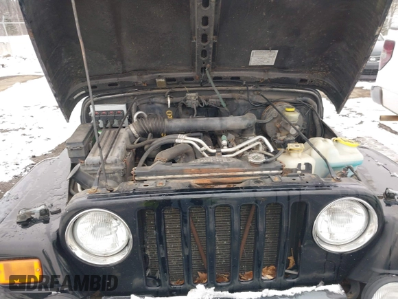 2005 Jeep Wrangler X with VIN 1J4FA39S55P353131, listed as a IAAI auction lot 41575949 with 154,026 mi miles and . Bid and sale history available at DreamBid. Image 10.