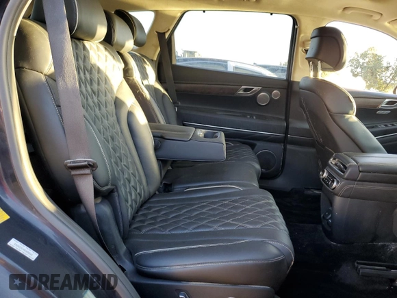 2022 Genesis GV80 with VIN KMUHCESC4NU080544, listed as a Copart auction lot 74490614 with 27,720 mi miles and Salvage title. Bid and sale history available at DreamBid. Image 11.