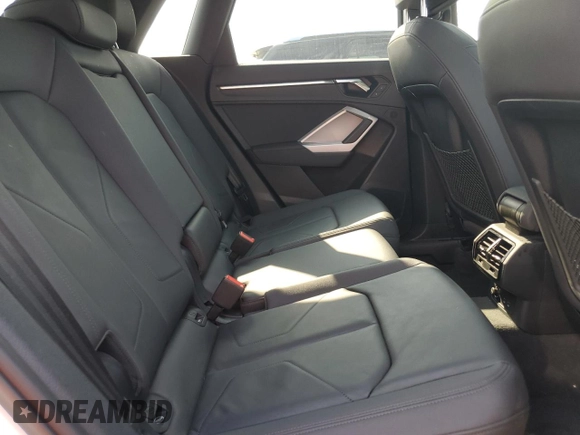 2021 Audi Q3 S line Premium with VIN WA1DECF32M1045084, listed as a Copart auction lot 54657575 with 35,265 mi miles and Salvage Title. Bid and sale history available at DreamBid. Image 10.