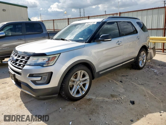 2017 Ford Explorer XLT z VIN 1FM5K7D86HGC17656, wystawiony jako Copart lot #56519135 z przebiegiem 112 156 mil mil oraz Szkoda całkowita • Salvage title. Historia ofert i sprzedaży dostępna na DreamBid. Obrazek 1.