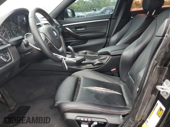 2016 BMW 4 Series 428i with VIN WBA4A9C59GG695166, listed as a Copart auction lot 55994625 with 142,247 mi miles and Salvage title. Bid and sale history available at DreamBid. Image 7.