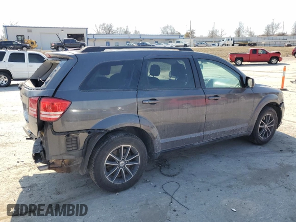 2018 Dodge Journey SE with VIN 3C4PDCAB3JT295040, listed as a Copart auction lot 46835775 with 86,608 mi miles and Salvage Title. Bid and sale history available at carsss.com. Image 3.