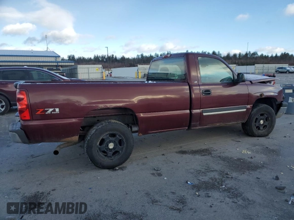 2003 Chevrolet Silverado 1500 LS with VIN 1GCEK14T53Z258993, listed as a Copart auction lot 83234444 with Not Provided miles and Salvage Title. Bid and sale history available at DreamBid. Image 3.