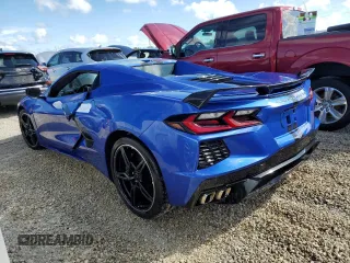 2020 Chevrolet Corvette 3LT with VIN 1G1Y83D42L5111871, listed as a Copart auction lot 73937614 with 26,692 mi miles and Non Repairable. Bid and sale history available at carsss.com. Image 2.