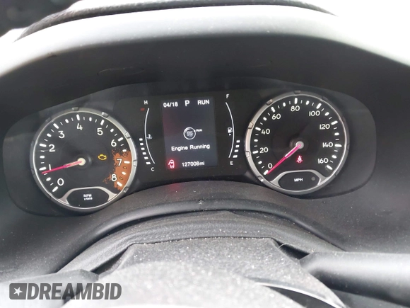 2017 Jeep Renegade Latitude with VIN ZACCJBBB0HPE88196, listed as a IAAI auction lot 42076789 with 127,008 mi miles. Bid and sale history available at carsss.com. Image 7.