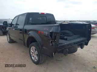 2015 Ford F-150 XLT with VIN 1FTEW1EG9FFA10161, listed as a IAAI auction lot 41620653 with 62,682 mi miles. Bid and sale history available at carsss.com. Image 3.