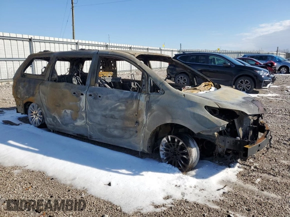 2013 Toyota Sienna XLE AAS with VIN 5TDYK3DC9DS312078, listed as a Copart auction lot 75831564 with Not Provided miles and Non Repairable. Bid and sale history available at DreamBid. Image 4.