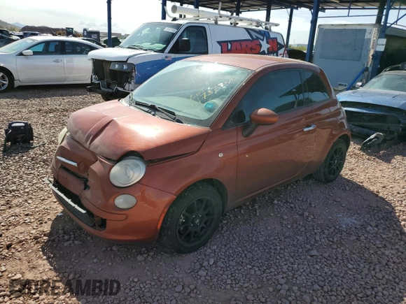 2015 FIAT 500 Pop with VIN 3C3CFFAR0FT545479, listed as a Copart auction lot 51787745 with 134,223 mi miles and Salvage Title. Bid and sale history available at carsss.com. Image 1.