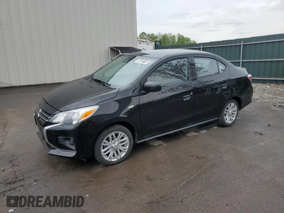 2024 Mitsubishi Mirage ES z VIN ML32FUFJ8RHF07697, wystawiony jako Copart lot #56628715 z przebiegiem 20 316 mil mil oraz Czysty tytuł • Clean title. Historia ofert i sprzedaży dostępna na DreamBid. Obrazek 1.