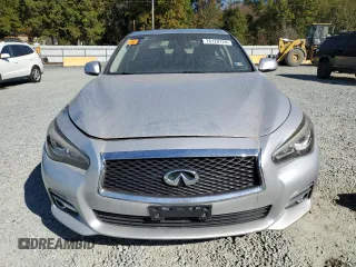 2017 Infiniti Q50 3.0t Premium with VIN JN1EV7AR0HM840588, listed as a Copart auction lot 76129124 with 107,886 mi miles and Salvage Title. Bid and sale history available at carsss.com. Image 5.