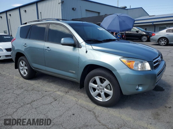 2007 Toyota RAV4 Limited with VIN JTMZK31V775015167, listed as a Copart auction lot 59725095 with 130,205 mi miles and Salvage title. Bid and sale history available at DreamBid. Image 4.