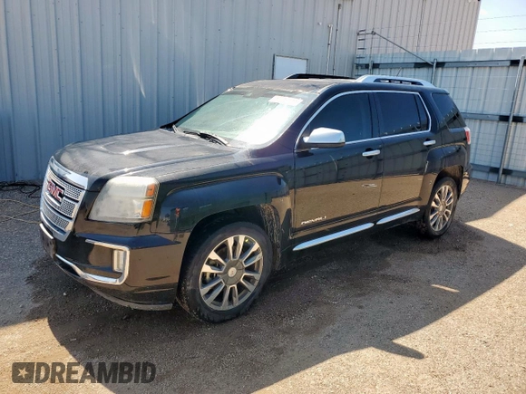 2017 GMC Terrain Denali with VIN 2GKFLVE35H6156298, listed as a Copart auction lot 60050555 with 179,476 mi miles and Clean title. Bid and sale history available at DreamBid. Image 1.