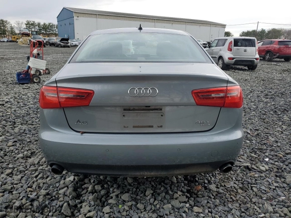 2013 Audi A6 3.0T Premium Plus with VIN WAUGGAFC7DN015375, listed as a Copart auction lot 52260285 with 131,714 mi miles and Clean Title. Bid and sale history available at carsss.com. Image 6.