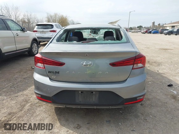 2019 Hyundai Elantra SE with VIN KMHD74LF9KU777191, listed as a IAAI auction lot 42135576 with 33,568 mi miles and . Bid and sale history available at DreamBid. Image 17.