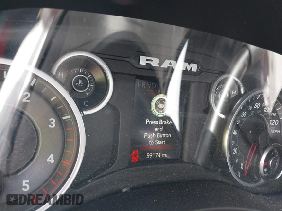2022 Ram 2500 Big Horn with VIN 3C6UR5DLXNG436311, listed as a IAAI auction lot 42474145 with 59,174 mi miles and . Bid and sale history available at DreamBid. Image 15.