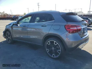 2020 Mercedes-Benz GLA with VIN WDCTG4GB3LJ678807, listed as a Copart auction lot 48190195 with 55,702 mi miles and Salvage Title. Bid and sale history available at carsss.com. Image 2.