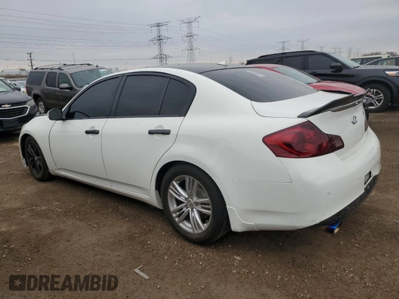 2013 Infiniti G37 x z VIN JN1CV6AR4DM769424, wystawiony jako Copart lot #53451775 z przebiegiem 101 026 mil mil oraz Szkoda całkowita • Salvage title. Historia ofert i sprzedaży dostępna na DreamBid. Obrazek 2.