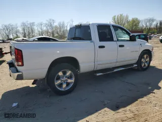 2004 Dodge Ram 1500 SLT with VIN 1D7HA18D84J292886, listed as a Copart auction lot 52517835 with 151,385 mi miles and Salvage Title. Bid and sale history available at carsss.com. Image 3.
