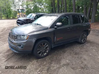 2016 Jeep Compass Sport with VIN 1C4NJCBB9GD785253, listed as a IAAI auction lot 42467835 with 132,832 mi miles and . Bid and sale history available at DreamBid. Image 2.