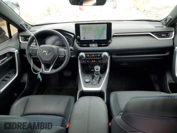 2024 Toyota RAV4 Hybrid XSE with VIN JTME6RFV1RD554472, listed as a Copart auction lot 57648625 with 23,411 mi miles and Salvage title. Bid and sale history available at DreamBid. Image 8.