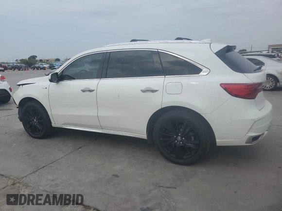 2020 Acura MDX Sport Hybrid w/Advance Pkg with VIN 5J8YD7H75LL000632, listed as a Copart auction lot 66559914 with 83,305 mi miles and Salvage Title. Bid and sale history available at carsss.com. Image 2.