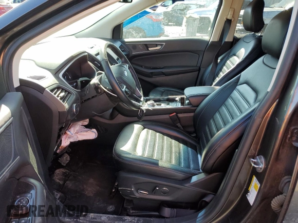 2019 Ford Edge SEL with VIN 2FMPK4J90KBC24380, listed as a Copart auction lot 46862135 with 67,905 mi miles and Salvage title. Bid and sale history available at DreamBid. Image 7.