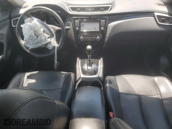 2016 Nissan Rogue SV with VIN 5N1AT2MT0GC743287, listed as a Copart auction lot 54707535 with 86,901 mi miles and Salvage Title. Bid and sale history available at DreamBid. Image 8.