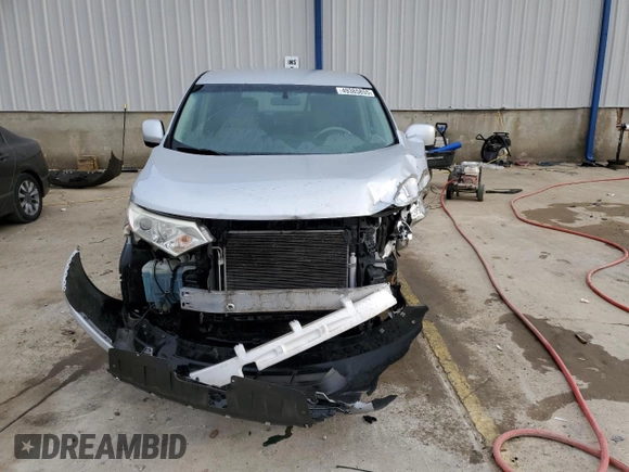 2012 Nissan Quest SL with VIN JN8AE2KP9C9039153, listed as a Copart auction lot 49385855 with 184,811 mi miles and Non Repairable. Bid and sale history available at carsss.com. Image 5.