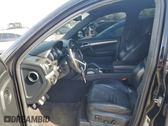 2009 Porsche Cayenne GTS with VIN WP1AD29P69LA62369, listed as a Copart auction lot 46684985 with 139,856 mi miles and Salvage title. Bid and sale history available at DreamBid. Image 7.