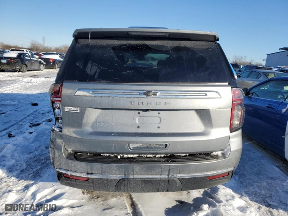 2023 Chevrolet Tahoe LS with VIN 1GNSKMKDXPR338853, listed as a Copart auction lot 37907954 with 17,355 mi miles. Bid and sale history available at carsss.com. Image 6.