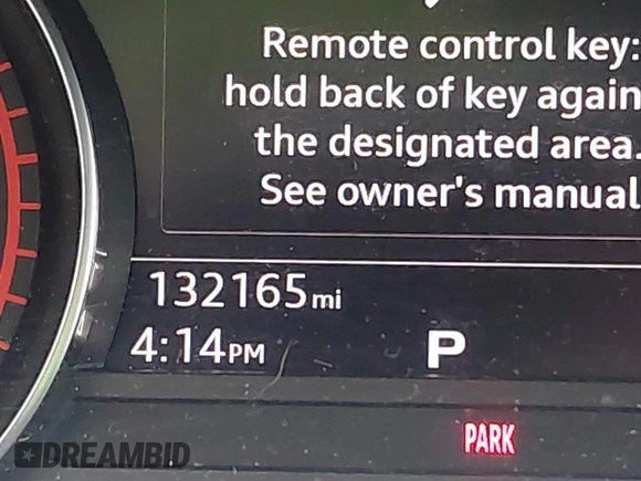 2018 Audi A4 Premium with VIN WAUDNAF4XJA060752, listed as a IAAI auction lot 41729912 with 132,165 mi miles. Bid and sale history available at carsss.com. Image 15.