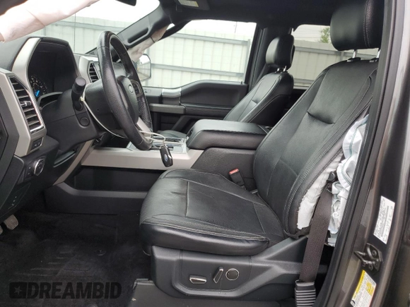 2015 Ford F-150 XLT with VIN 1FTEW1EF7FFB66447, listed as a Copart auction lot 55960855 with 166,518 mi miles and Salvage title. Bid and sale history available at DreamBid. Image 7.