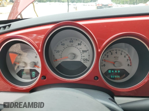 2008 Chrysler PT Cruiser with VIN 3A8FY48B08T124776, listed as a Copart auction lot 63526285 with 82,906 mi miles and Clean title. Bid and sale history available at DreamBid. Image 9.