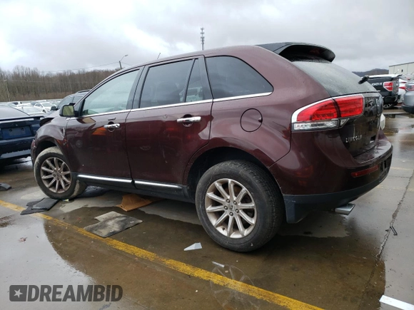 2012 Lincoln MKX with VIN 2LMDJ6JK2CBL18934, listed as a Copart auction lot 86806504 with 83,228 mi miles and Salvage Title. Bid and sale history available at carsss.com. Image 2.