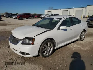 2010 Mitsubishi Galant ES with VIN 4A32B3FF5AE007883, listed as a Copart auction lot 81187784 with 144,129 mi miles and Salvage Title. Bid and sale history available at carsss.com. Image 1.