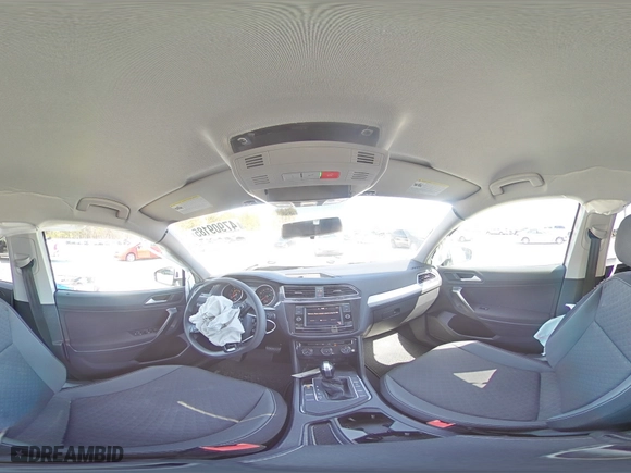 2021 Volkswagen Tiguan S with VIN 3VV1B7AX4MM061312, listed as a Copart auction lot 47909185 with 42,100 mi miles and Salvage Title. Bid and sale history available at carsss.com. Image 14.