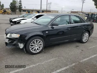 2008 Audi A4 2.0T with VIN WAUAF78E88A139551, listed as a Copart auction lot 65727265 with 141,397 mi miles and Salvage title. Bid and sale history available at DreamBid. Image 1.