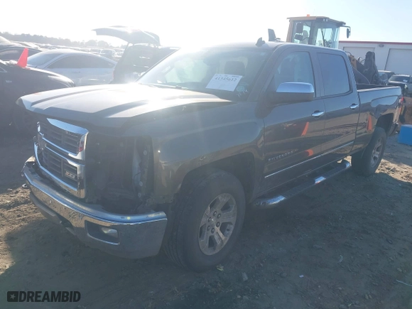 2014 Chevrolet Silverado 1500 LTZ with VIN 3GCUKSEC0EG319685, listed as a IAAI auction lot 41345612 with NaN miles. Bid and sale history available at carsss.com. Image 18.