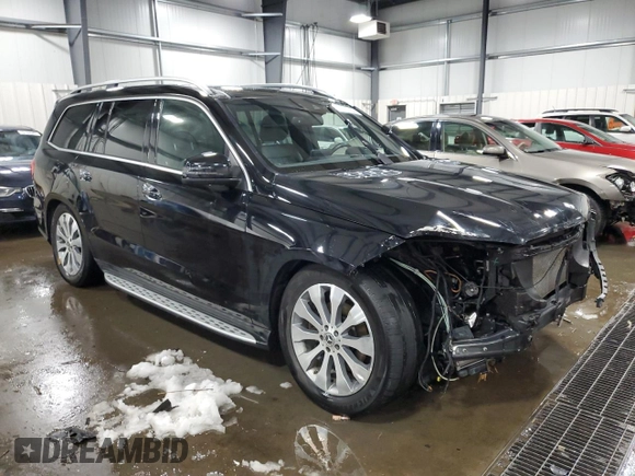 2017 Mercedes-Benz GLS with VIN 4JGDF6EE9HA989523, listed as a Copart auction lot 71134162 with 106,439 mi miles. Bid and sale history available at carsss.com. Image 4.