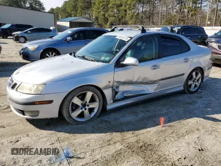 2006 Saab 9-3 with VIN YS3FD49Y061112551, listed as a Copart auction lot 44310175 with 194,039 mi miles and Salvage Title. Bid and sale history available at carsss.com. Image 1.