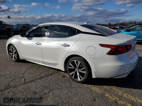 2016 Nissan Maxima S with VIN 1N4AA6AP3GC417157, listed as a Copart auction lot 82451224 with 139,345 mi miles and Salvage Title. Bid and sale history available at DreamBid. Image 2.