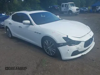 2015 Maserati Ghibli with VIN ZAM57XSA4F1148845, listed as a IAAI auction lot 42605057 with 69,446 mi miles and . Bid and sale history available at DreamBid. Image 1.