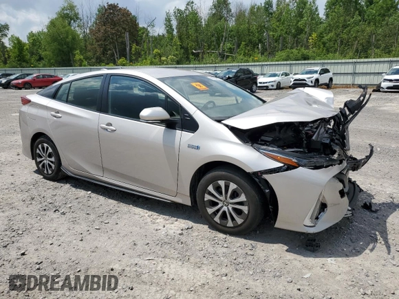 2022 Toyota Prius LE with VIN JTDKAMFP4N3214576, listed as a Copart auction lot 61904875 with 49,268 mi miles and Salvage title. Bid and sale history available at DreamBid. Image 4.