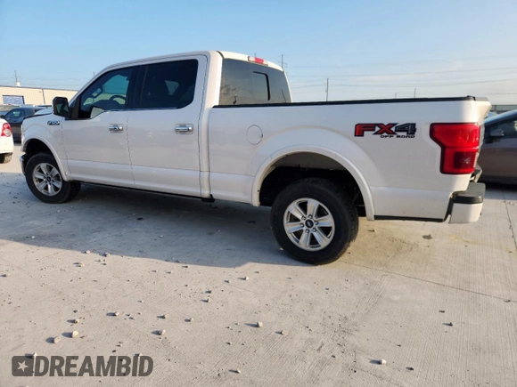 2018 Ford F-150 XL with VIN 1FTFW1EG0JFC00413, listed as a Copart auction lot 63479205 with 204,400 mi miles and Salvage title. Bid and sale history available at DreamBid. Image 2.